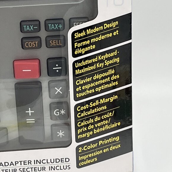 Casio HR-150TM Plus-W Desktop Printing Calculator 12 Digit XL Display NIB - Picture 3 of 14